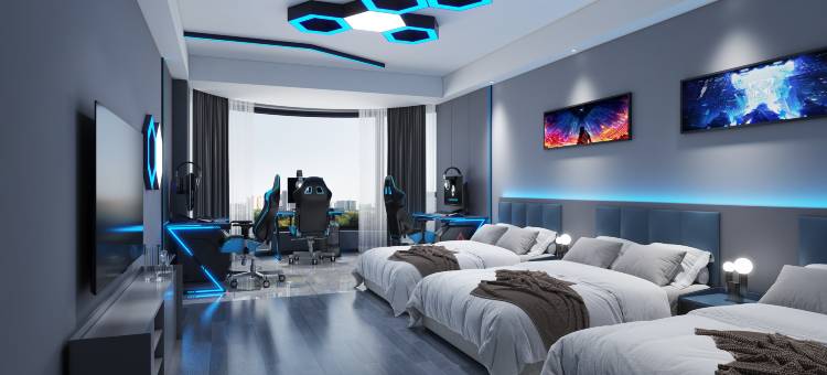 聚点电竞酒店图片