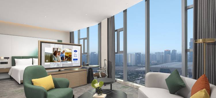 郑州东站希尔顿欢朋酒店图片