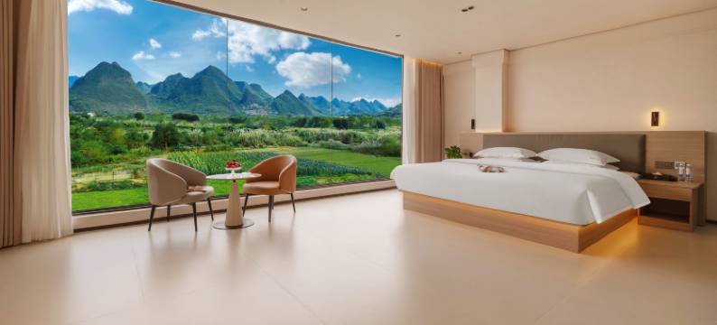 栖悦·云宿酒店(阳朔兴坪镇二十元风景区店)图片