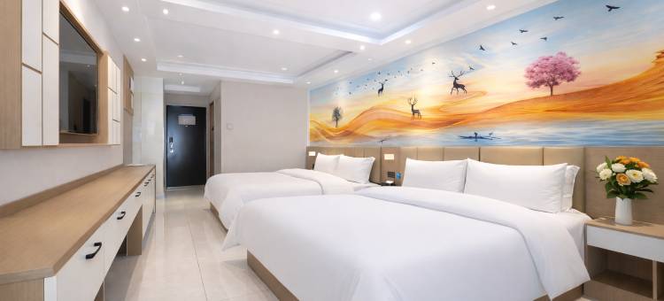 乐陵·帕罗|Elegant Cozy S高空智能深睡酒店(澳林购物广场店)图片
