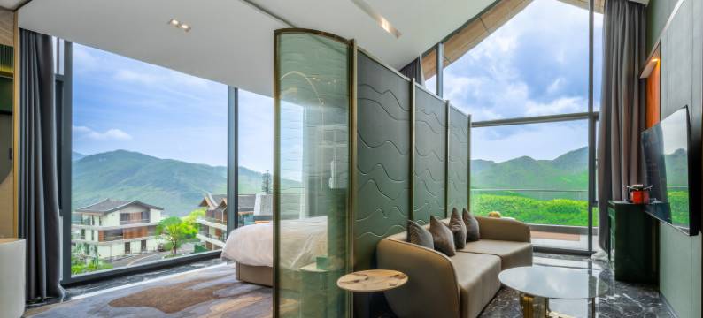 安吉云上草原度假村半山隐竹酒店图片