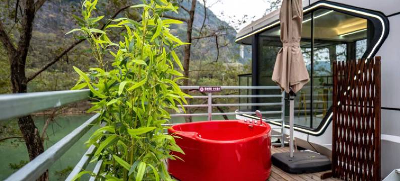 鱼水空中河畔民宿图片