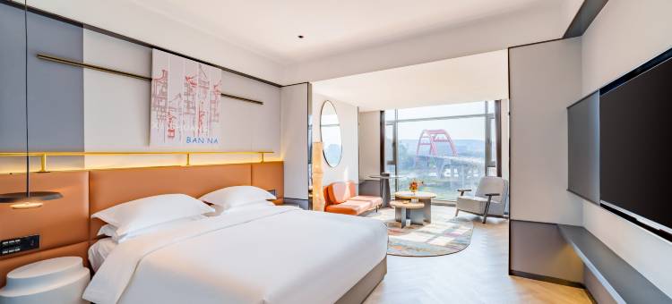 ZMAX 满兮.江景度假酒店(景洪告庄西双景星光夜市店)图片