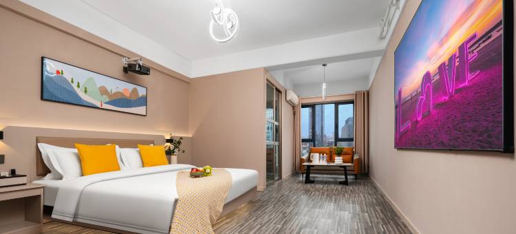 洛阳云朵公寓(正大国际西区龙门高铁站店)图片