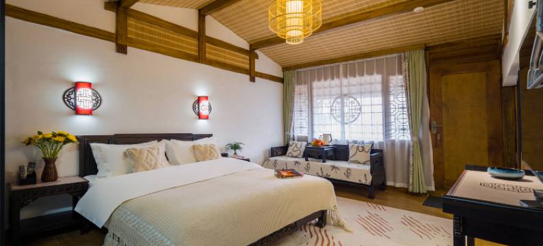 晴初阁·Mirth-sun新中式·秘密花园│东方美学民宿(古城大水车店)图片