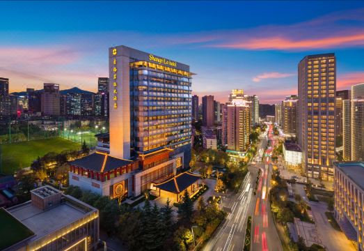 西安香格里拉大酒店外景图
