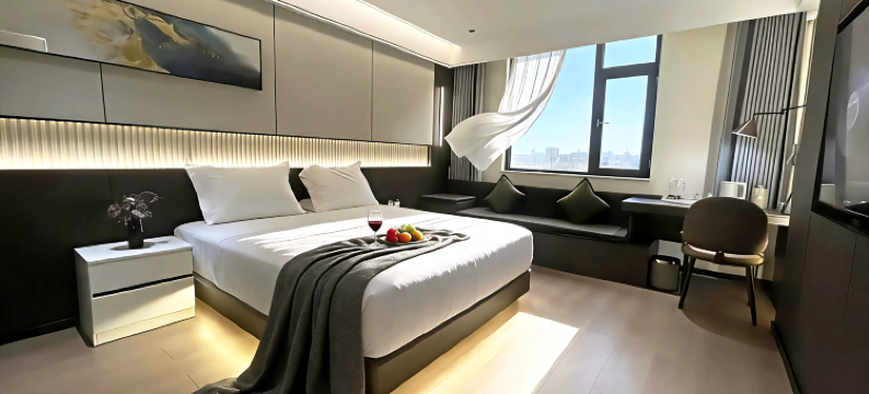 昕迪·智选丨SEADESIGNER·VIEW 零压智能轻奢酒店(河口北站店)图片