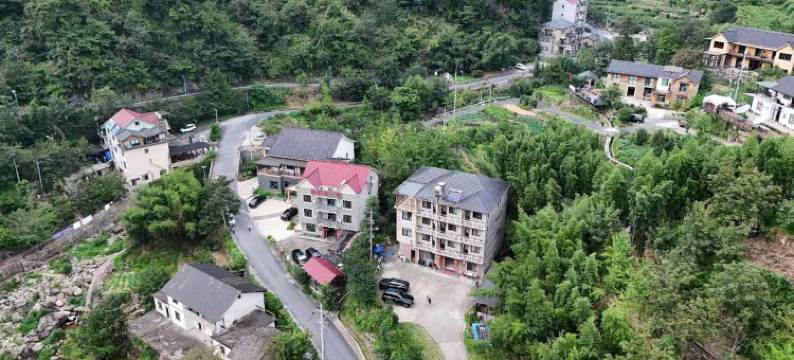 浙西大峡谷茶园里农家乐图片