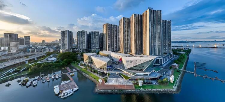 新山市中心富力公主湾-富居酒店式公寓【中文礼遇⭐近新加坡海关】(R&F Princess Cove by FUJU with Seaview at JBCC【Adjacent to Singapore+5 mins to ClQ+Free Parking】)图片