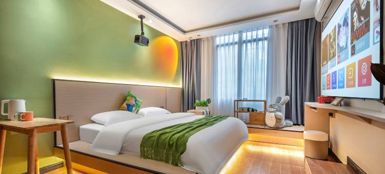 DragonCat龙猫星球•温暖治愈系•大屏影音酒店(安居店)图片