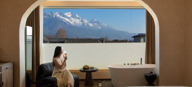 青木岚·日照金山丨森林氧吧Snow Mountain Villa(白沙古镇店)图片