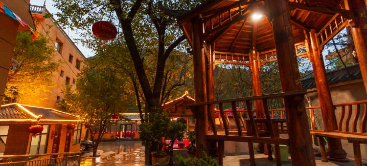 官鹅沟碧水农家山庄图片