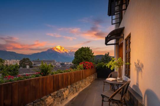 山念·观雪山|聆感森氧holiday villa(丽江古城大水车店)图片