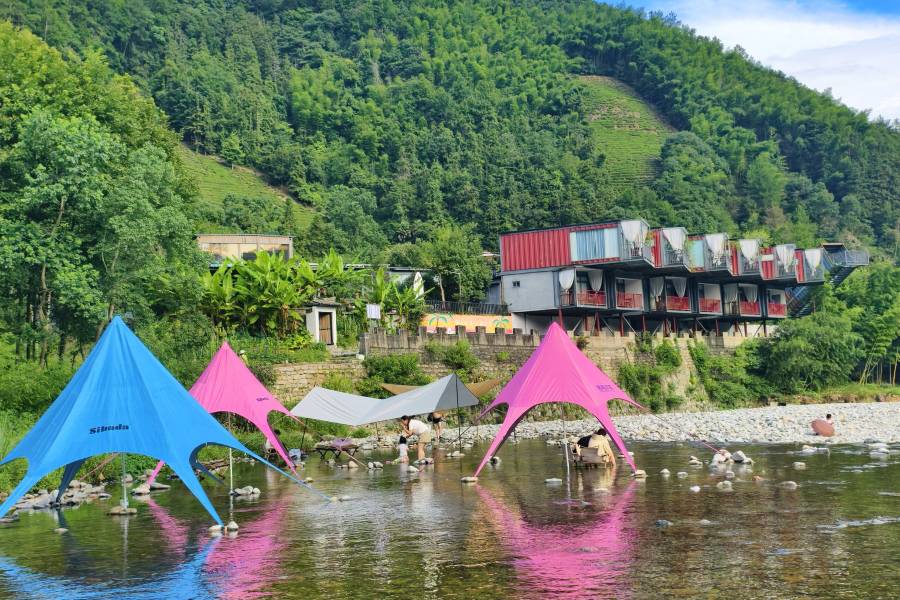魔宿·宏村廂居|遇見山·趕溪去·野奢花園美宿(三棵樹景區店)