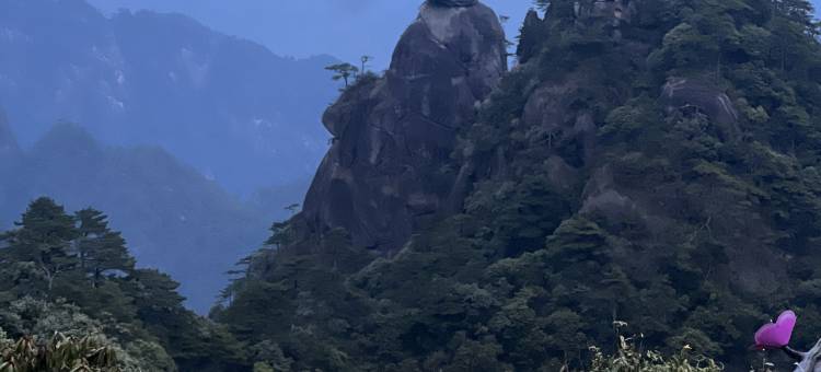 三清山杜鹃谷帐篷露营基地图片