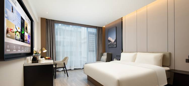 霞浦财富中心亚朵酒店图片