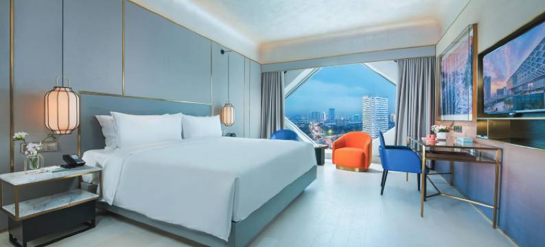 杭州滨江宝龙城艺珺酒店(诚业路地铁站)图片