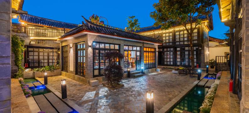 S.erenely·海棠湾|270°雪山观景|枕山溪谷花园美墅(束河古镇)图片