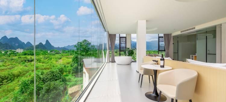 隐田居·全景轻奢酒店(二十元背景风景区店)图片