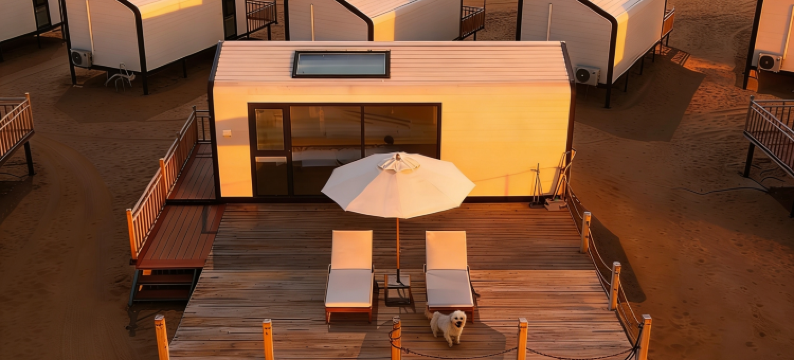 敦煌鸣沙山大漠秘境野奢沙漠露营基地图片