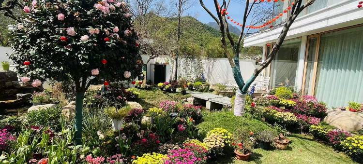 安吉溪蓝·AI智能·溯溪玩水·温泉私汤花园美墅(天目山漂流店)图片