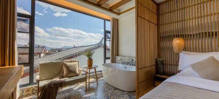 初见如故•Once Inn    丨莳花读云•轻中式花园庭院(丽江古城店)图片