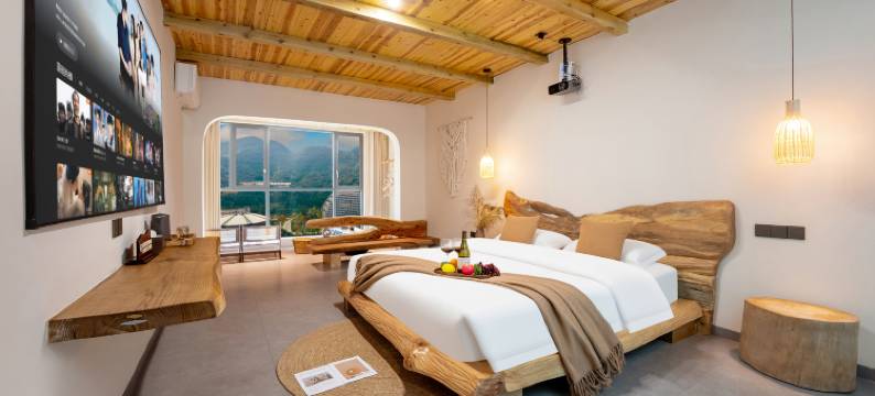 明湖•原木风丨Lakeside Manor设计民宿(明湖国家湿地公园店)图片