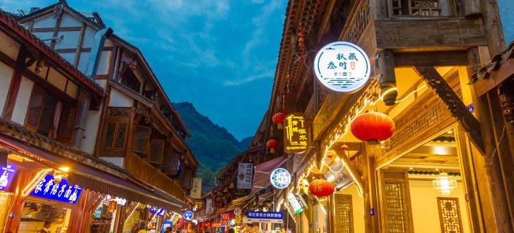 青城后山秋藏叁时民宿(泰安古镇店)图片