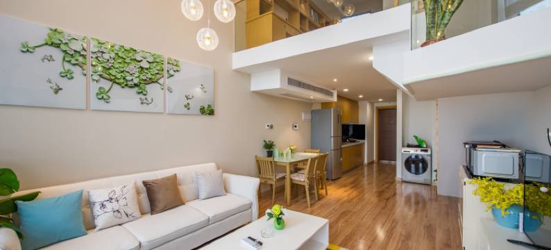 采岚・苏城栖处|Loft轻居・苏式美宿(克拉公馆团结桥地铁站店)图片
