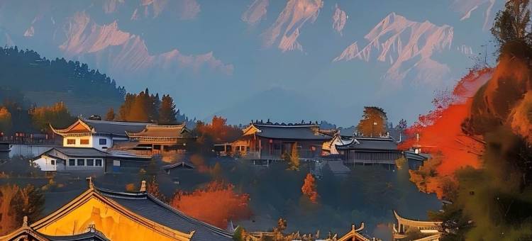 清和·也简 生活美学设计师花园美宿(丽江古城木府店)图片
