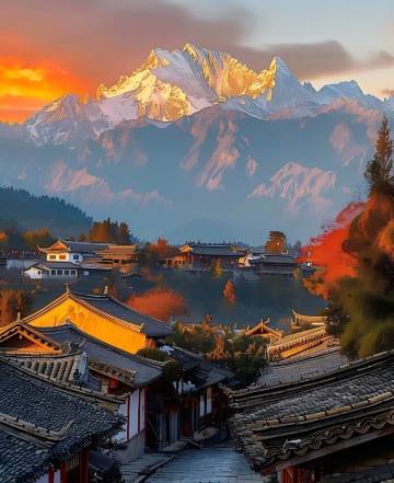 清和·也简 生活美学设计师花园美宿(丽江古城木府店)