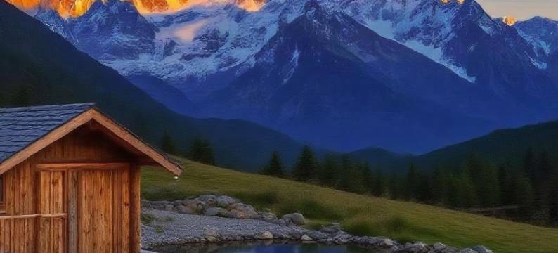 雪山屋语丨Sway森屿自然·270°金顶日照雪山全景美宿(白沙古镇店)图片