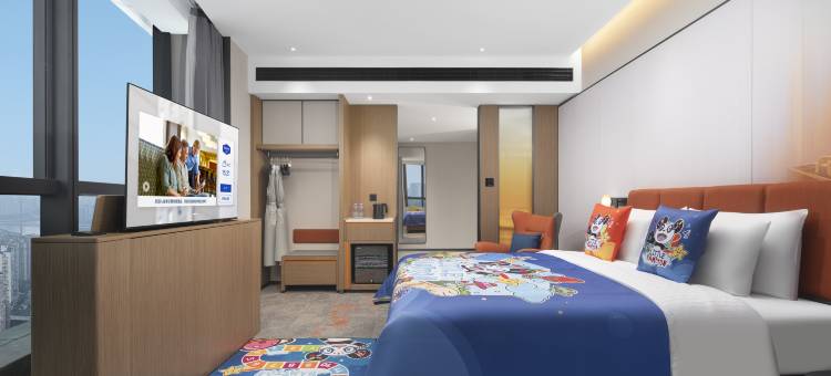 重庆沙坪坝站三峡广场希尔顿欢朋酒店图片