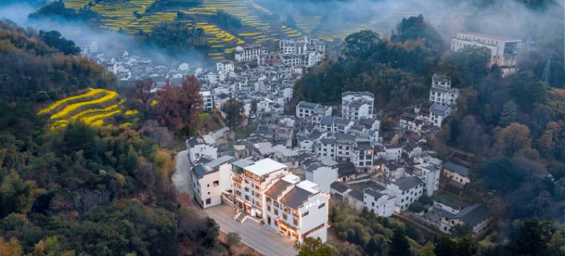 婺源篁岭.雾隐山岚宋式高端山谷美宿图片