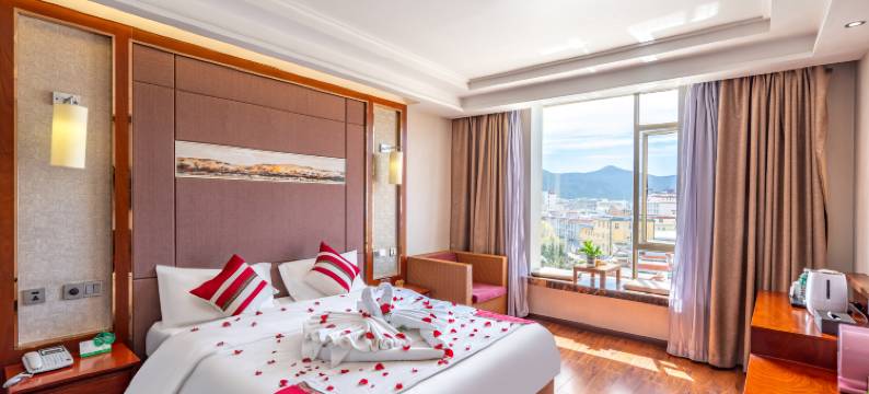 香格里拉萨龙大酒店图片