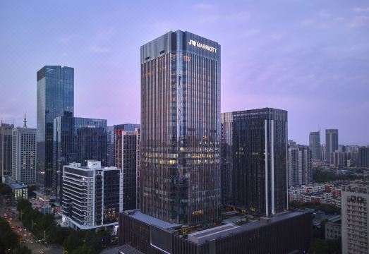西安高新JW万豪酒店外景图