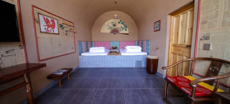 七零后土窑洞大院图片