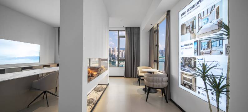 江上外滩纯江景城市景观民宿图片