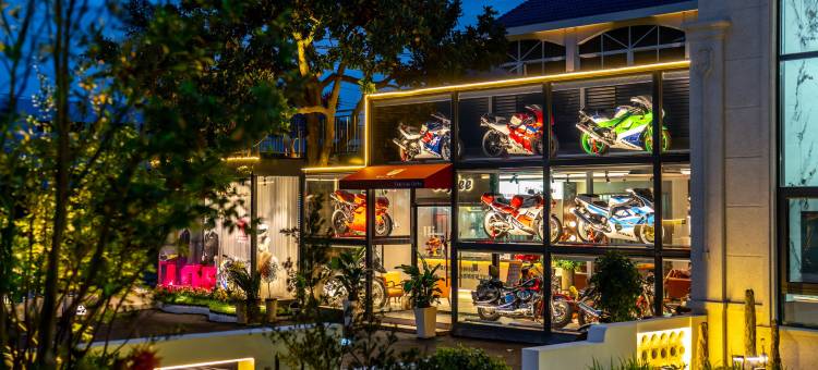 安吉钱山·栖舍Motorcycle山野露营亲子度假美宿图片