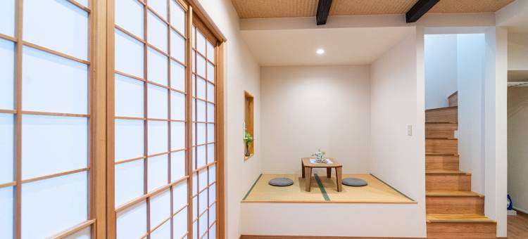 夏様・小倉町 二条站步行5分·木造两层独栋·榻榻米和室·可住4人(Convenient house, private house, 5-minute walk from Nijo station)图片