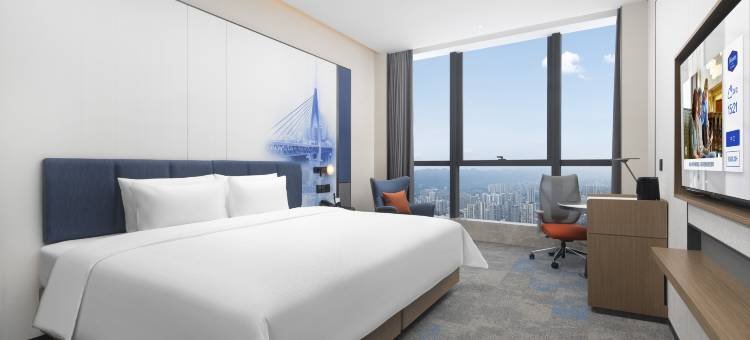 重庆沙坪坝站三峡广场希尔顿欢朋酒店图片