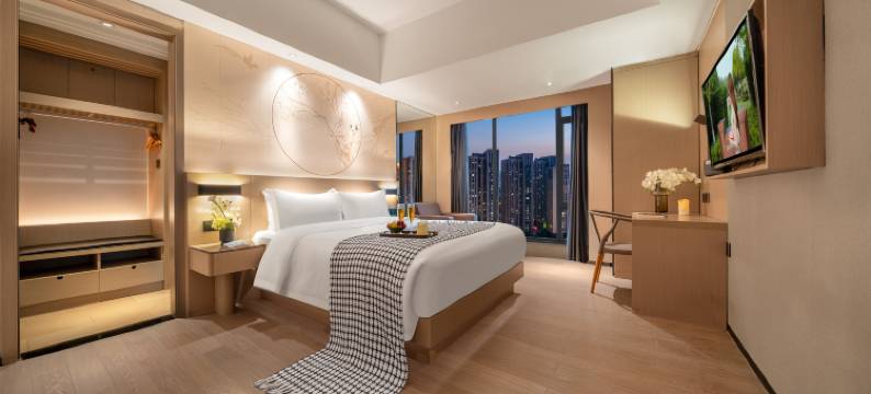 后客智慧酒店(重庆欢乐谷光环购物公园店)图片