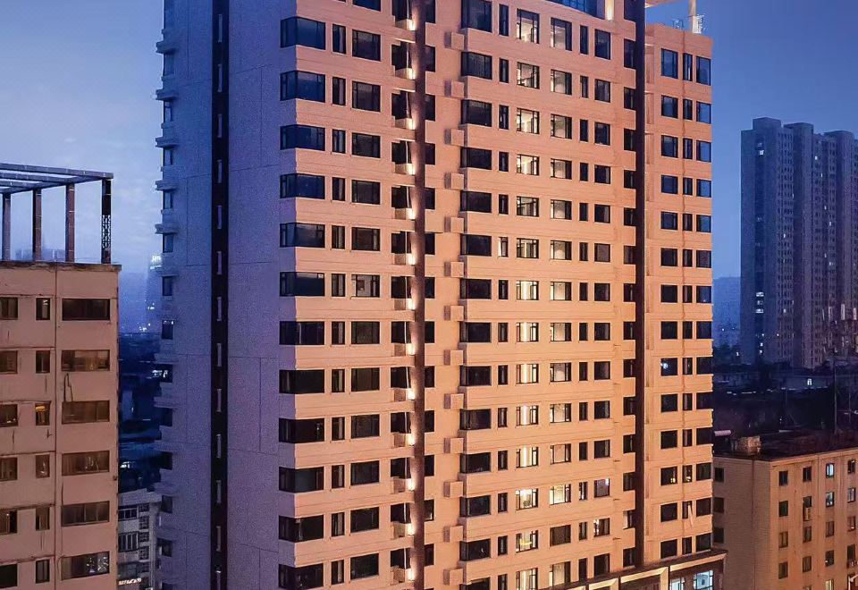 合肥馨乐庭庐阳公寓酒店外景图