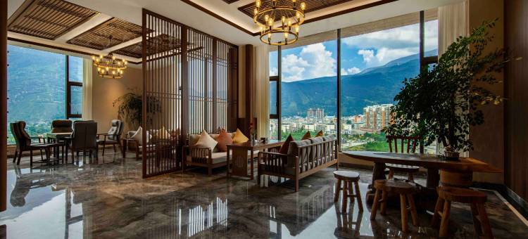 归景一号·Qiang view全景私汤度假民宿(古羌城景区店)图片