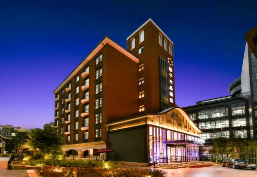 桔子水晶北京国贸商务区四惠酒店外景图