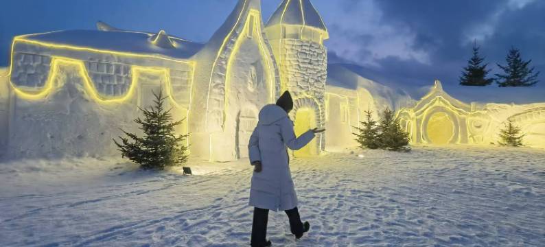 禧舍·侘寂中古度假庭院(长白山西景区旅游服务中心店)图片