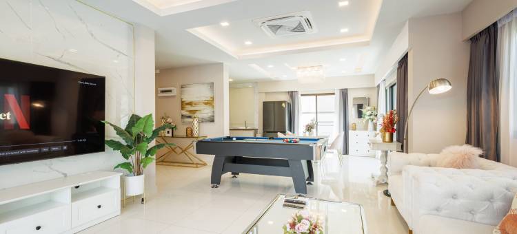 芭提雅The Lake【四卧⭐️五卧独栋泳池别墅/ 水上市场⭐️免费停车】(Pattaya detached four-bedroom five-bed room pool villa)图片