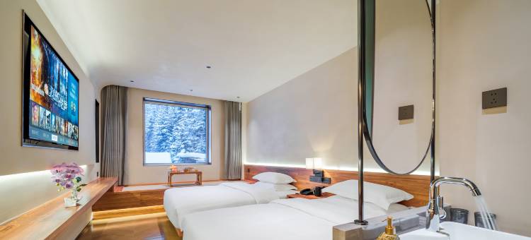 雪乡雪山雪酒店图片