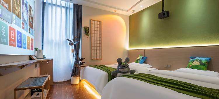 DragonCat龙猫星球•温暖治愈系•大屏影音酒店(安居店)图片