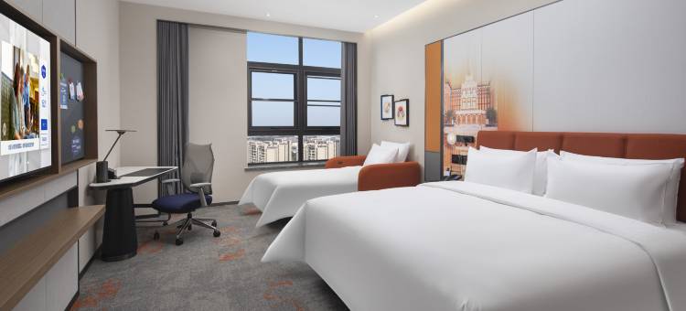 北京传媒大学希尔顿欢朋酒店图片